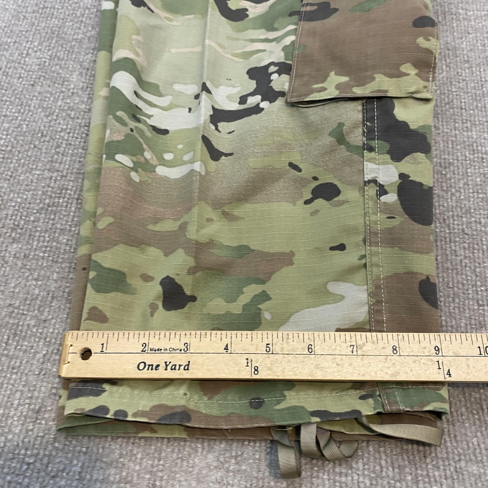 US Army Pants Mens XL Regular MultiCam Camo Ripstop Combat Cargo Trousers ACU - Picture 12 of 13